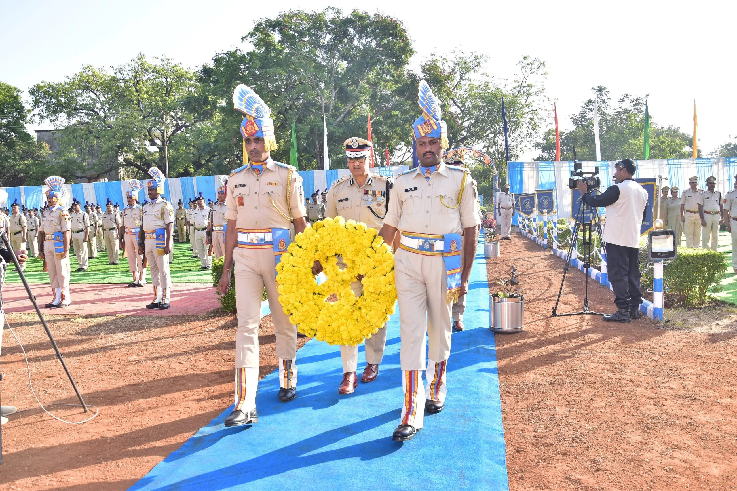 सी.आर.पी.एफ. ने मनाया ‘‘पुलिस स्मृति दिवस‘‘