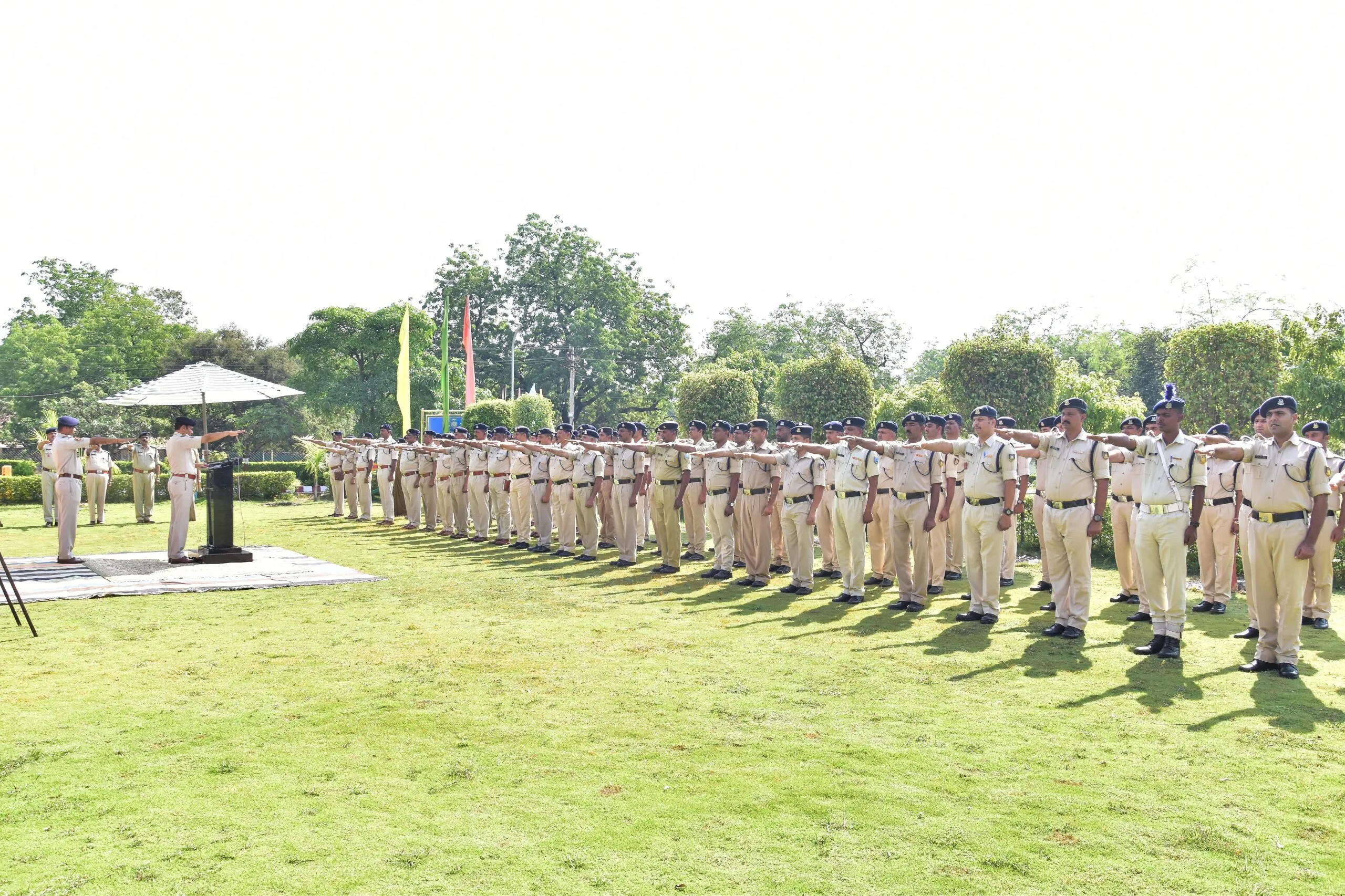 सीआरपीएफ में सतर्कता जागरूकता के अवसर पर ली गई सत्यनिष्ठा की प्रतिज्ञा