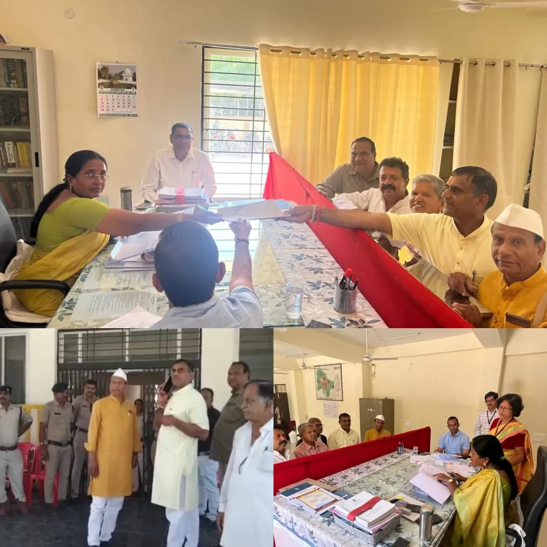 कांग्रेस प्रत्याशी श्री गुर्जर के चुनाव कार्यालय का हुआ शुभारंभ, दाखिल किया नामांकन पत्र,उतरे चुनावी मैदान में