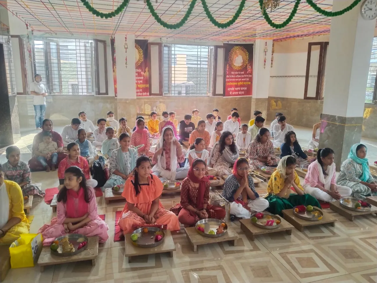 सरस्वती ज्ञान पूजा का यज्ञ कभी निष्फल नहीं जाता है- आचार्य प्रसन्नचंद्र सागरजी, चातुर्मासिक मंगल धर्म सभा प्रवाहित