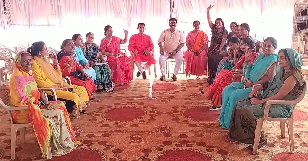 भाजपा महिला मोर्चा ने आगामी सम्मेलन को संपन्न बनाने की रणनीति पर किया विचार विमर्श-