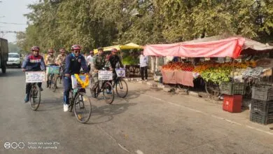 लेह लद्दाख से कन्याकुमारी तक साइकिल एप्सीटेशन पर निकले एनसीसी अधिकारी, नीमच से ग्रुप कमांडर ने किया रवाना