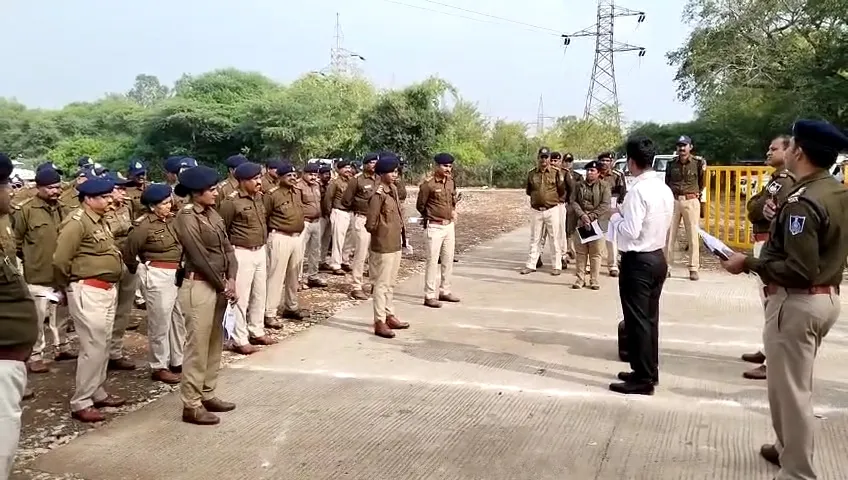 पुलिस विभाग ने की मतगणना स्थल पर की फाइनल रिहर्सल, 600 पुलिस कर्मी सहित अधिकारी रहेंगे मुस्तैद, व्यवस्थाओं का लिया जाएगा