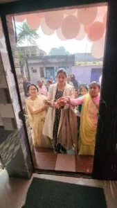 The first pink toilet प्रथम पिंक टॉयलेट महिलाओं के लिए बघाना में, नपाध्यक्ष श्रीमती चौपड़ा ने किया उद्घाटन Good Thinking 1