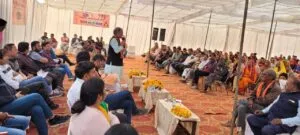 Neemuch Assembly नीमच विधानसभा के ग्रामों में सांसद सुधीर गुप्ता ने विकसित भारत संकल्प यात्रा को संबोधित किया Good News No. 1