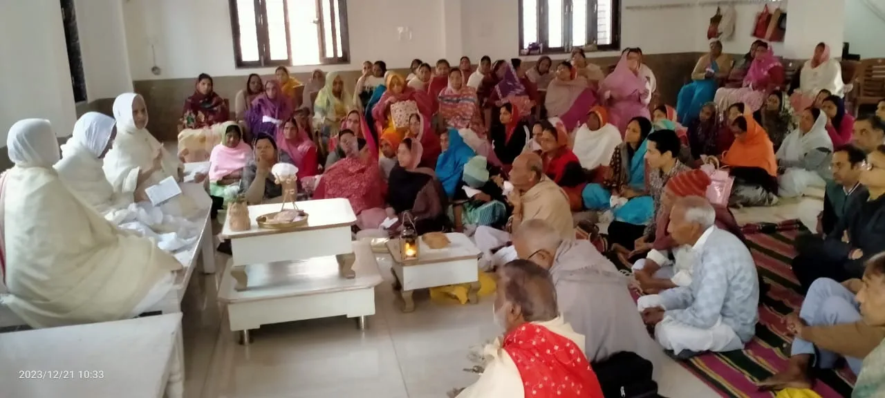 Sadhvi Shri Amidarsha Shriji साध्वी श्री अमीदर्शा श्रीजी अंतर मन की जागृति बिना सम्यक दर्शन की प्राप्ति नहीं, spiritual 1