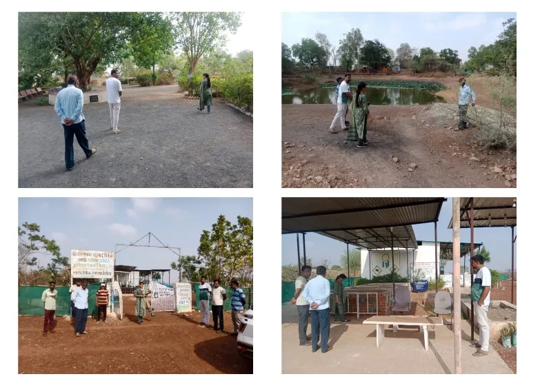 डीकेन नगर परिषद डीकेन मुख्य नगरपालिका अधिकारी द्वारा किया गया नगर भ्रमण 