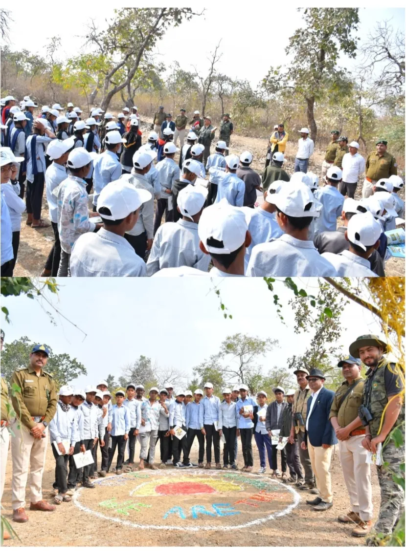  *वन विभाग का अनुभूति कार्यक्रम चारभुजा पिल खेड़ी में सम्पन*