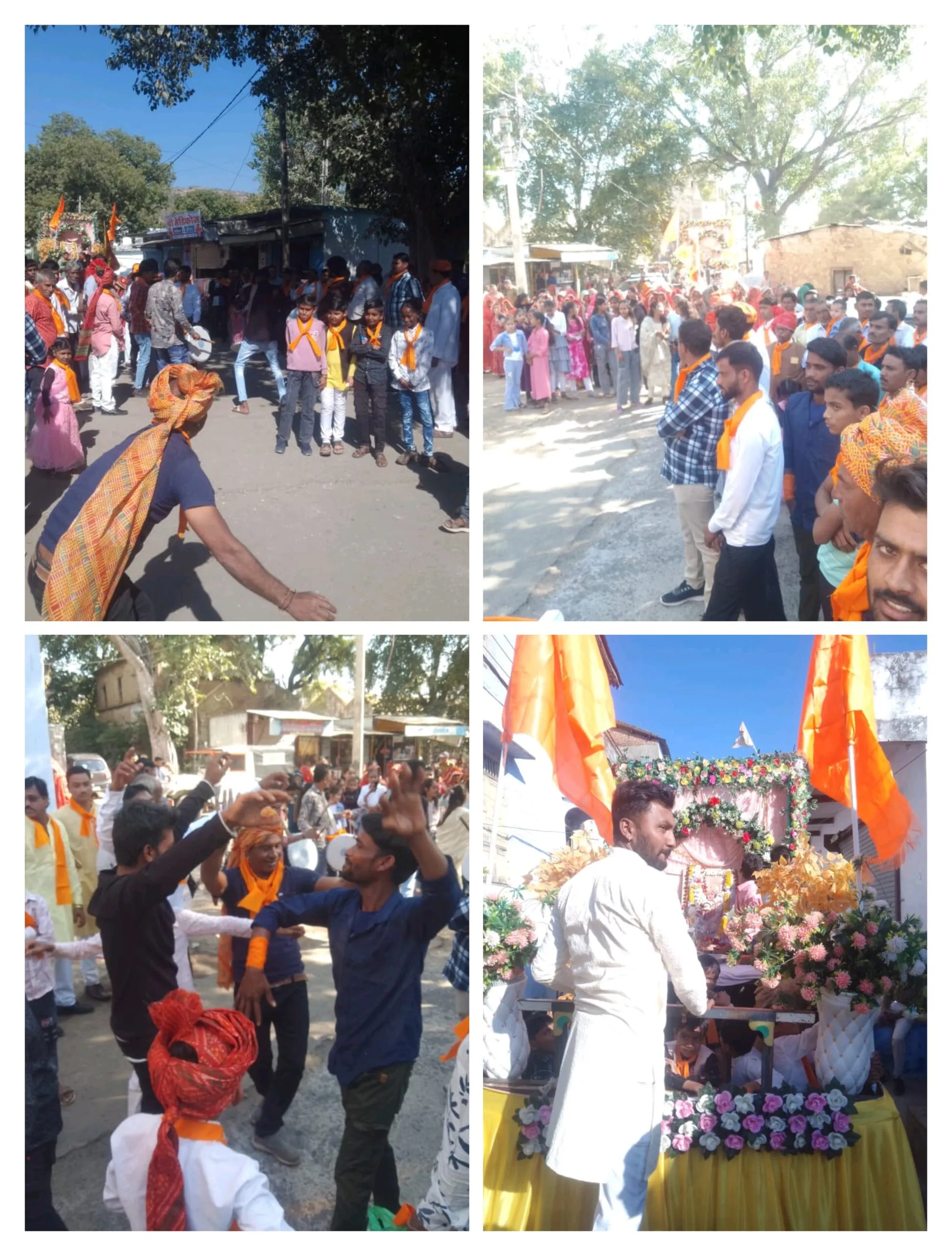 मालवीय प्रजापति समाज ने मनाया कुलदेवी यादे मां का जन्मोत्सव निकाली भव्य शोभायात्रा समाज जनों का आयोजित हुआ स्नेह भोज