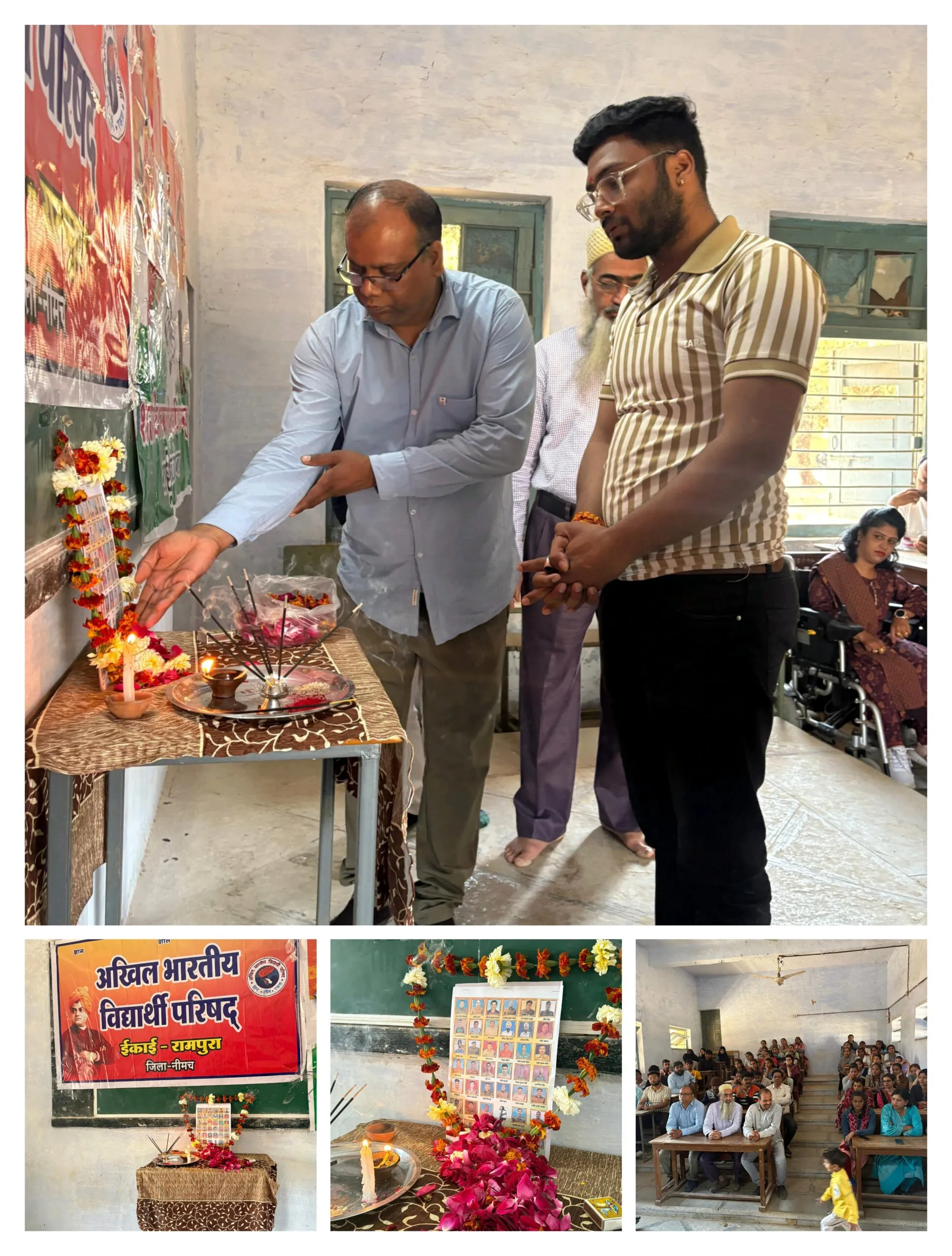 पुलवामा शहीदों को अखिल भारतीय विद्यार्थी परिषद ने किया श्रद्धा सुमन अर्पित l