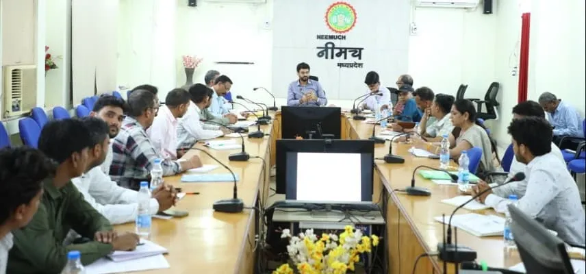 जल गंगा संवर्धन अभियान के तहत सभी निर्माण कार्य सात दिवस में पूर्ण करवाए- श्री चंद्रा