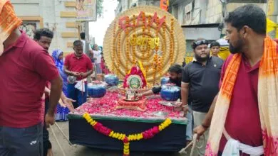 पशुपतिनाथ मंदसौर से नीमच पहुंचे कांवड़िए, किया महादेव का जलाभिषेक पशुपतिनाथ मंदसौर से नीमच पहुंचे कांवड़िए, किया महादेव का जलाभिषेक