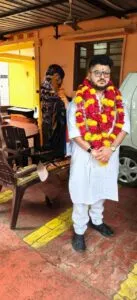 राम मंदिर निर्माण: समाजसेवी अरुल अशोक अरोरा ने राम मंदिर निर्माण के लिए 101111 रुपए का सहयोग राशि मंदिर समिति को की सुपुर्द