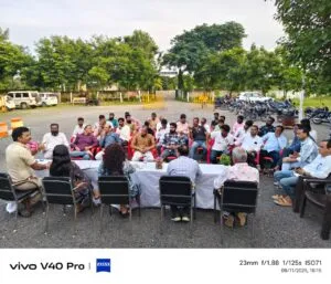 आगामी उत्सव को देखते हुए थाना परिसर रामपुरा पर हुआ शांति समिति की बैठक का आयोजन