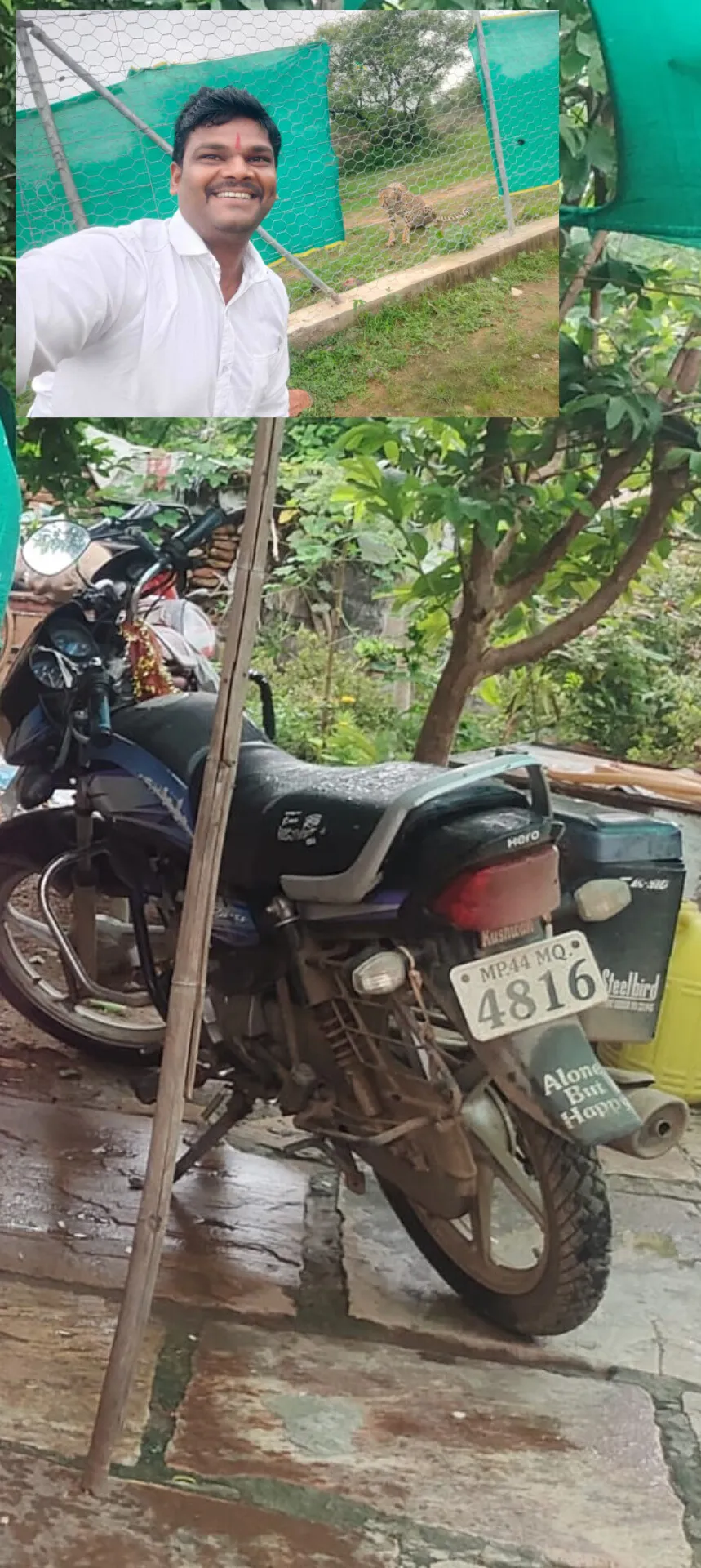 भगवान के घर के बाहर चोरी : बालाजी महाराज के दर्शन करने आए भक्त की मोटरसाइकिल पर चोरों ने किया हाथ साफ