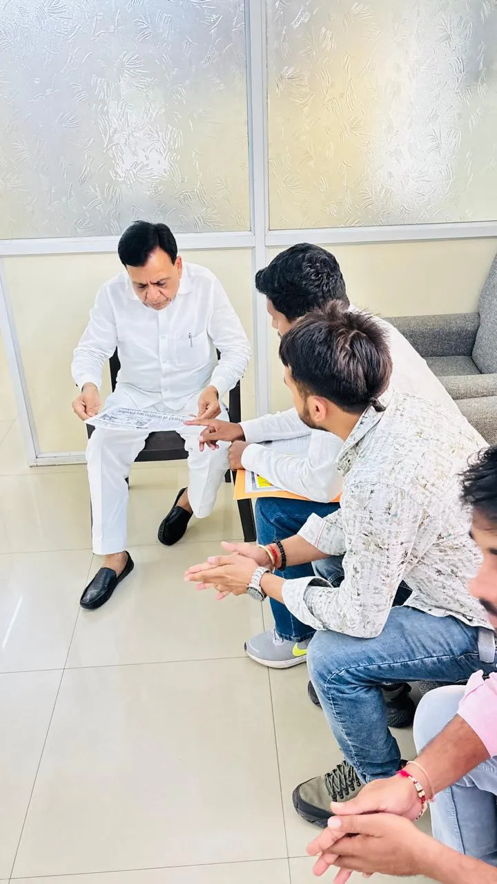 उपमुख्यमंत्री जगदीश देवड़ा से गौसेवक प्रतिनिधिमंडल ने की शिष्टाचार भेंट