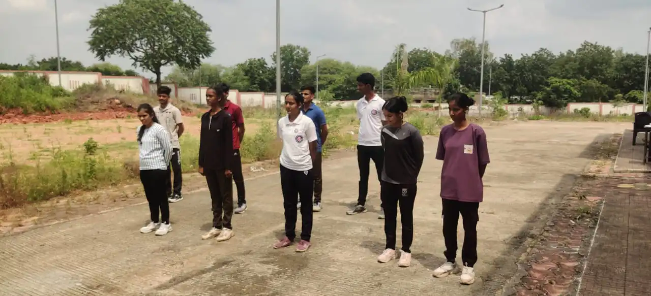 प्री -आरडी परेड हेतु रासेयो स्वयंसेवकों का विश्वविद्यालय स्तर पर चयन*