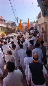 धूमधाम से निकली जैन समाज की रथ यात्रा 1 धूमधाम से निकली जैन समाज की रथ यात्रा