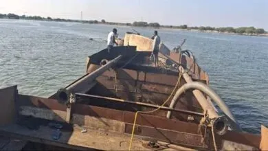 जिला प्रशासन ने की बडी कार्यवाही डूब क्षेत्र से अवैध रैती उत्‍खनन करते पांच बडी एवं 3 छोटी नावे जप्‍त…!!*