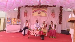 सरस्वती शिशु विद्या मंदिर रामपुरा के वार्षिकोत्सव अंतर्गत आयोजित रंगमंचीय कार्यक्रम का आयोजन