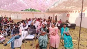 सरस्वती शिशु विद्या मंदिर रामपुरा के वार्षिकोत्सव अंतर्गत आयोजित रंगमंचीय कार्यक्रम का आयोजन