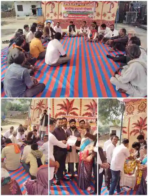 जनहित मुद्दों को लेकर भाजपा सरकार के खिलाफ रामपुरा ब्लॉक के ग्राम चंद्रपुरा में किया धरना-प्रदर्शन* *कार्यक्रम स्थल पर ही महात्मा गांधी जी की पुण्यतिथि मनाई ओर भावपूर्ण श्रद्धांजलि दी*