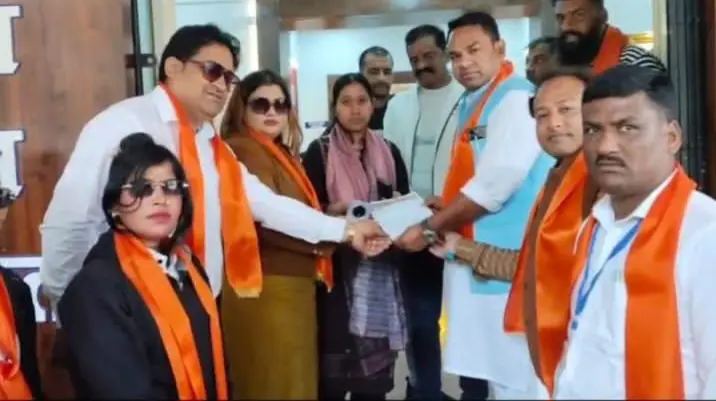 राष्ट्रीय युवा हिंदू वाहिनी ने‌ गौ तस्करी को रोकने पुलिस सुरक्षा बढ़ाने की मांग को लेकर जिला पुलिस अधीक्षक को ज्ञापन सोपा,