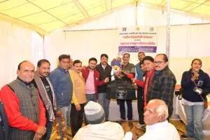 एडिप एवं वयोश्री योजना के तहत सहायक उपकरण वितरण एवं परीक्षण शिविर का आयोजन