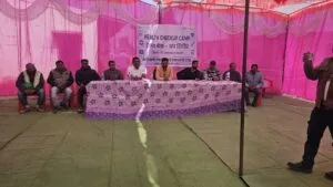 ग्रीन को पावर प्रोजेक्ट में स्वास्थ्य शिविर का आयोजन 150 श्रमिकों ने लीया स्वास्थ्य परीक्षण का लाभ