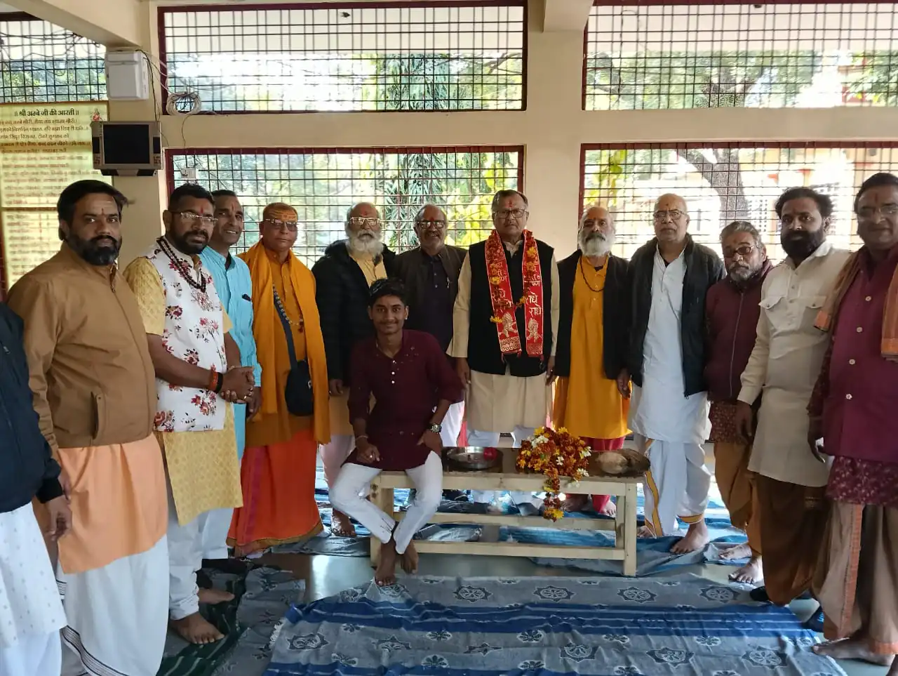 कर्मकांडीय विप्र परिषद नीमच की बैठक संपन्न –व्यापारी संघ अध्यक्ष श्री भारद्वाज का किया सम्मान