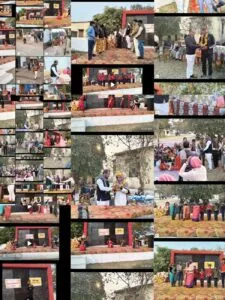 बड़कुआ माध्यमिक विद्यालय में हर्षोल्लास के साथ मनाया गया गणतंत्र दिवस