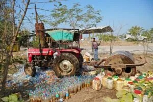 आबकारी विभाग नीमच द्वारा लाखों की जप्तशुदा शराब का नष्टीकरण किया गया*