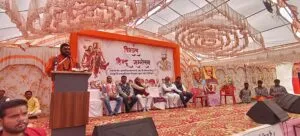 विराट हिंदू सम्मेलन का आयोजन10000 हजार सनातन परिवारों ने एक ही पंडाल के नीचे किया सामाजिक समरसता भोज