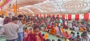 विराट हिंदू सम्मेलन का आयोजन10000 हजार सनातन परिवारों ने एक ही पंडाल के नीचे किया सामाजिक समरसता भोज