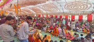 विराट हिंदू सम्मेलन का आयोजन10000 हजार सनातन परिवारों ने एक ही पंडाल के नीचे किया सामाजिक समरसता भोज