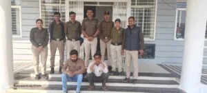पुलिस थाना बघाना जिला नीमच को 2 स्थाई वारंटी को गिरफ्तार करने में मिली बडी सफलता"