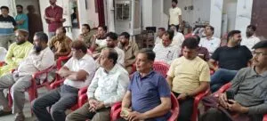 आगामी त्यौहारों को लेकर थाना रामपुरा पर शांति समिति की मीटिंग संपन्न