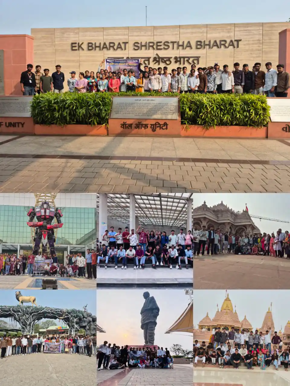 श्री एस आर ग्रुप ऑफ कॉलेज का “गुजरात डिस्कवरी 2026” शैक्षणिक भ्रमण सम्पन्न: आस्था, इतिहास और विज्ञान से समृद्ध हुआ छात्र अनुभव